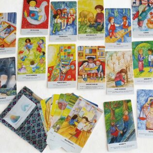 Anglické karty ctností / English virtue cards